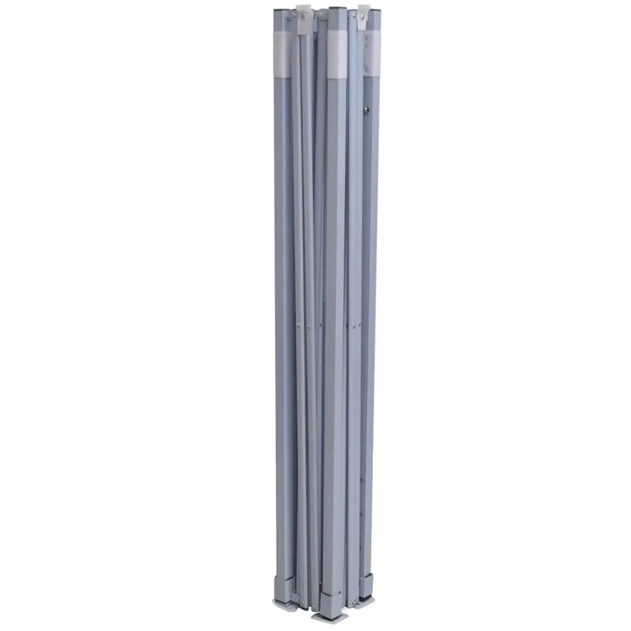 Tente pliable avec 2 parois 291x291x315 cm Crème - 3