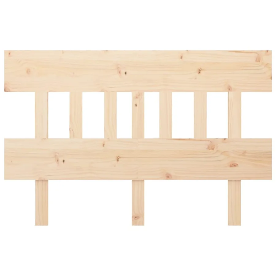 Tête de lit 123,5x3x81 cm Bois massif de pin - 3
