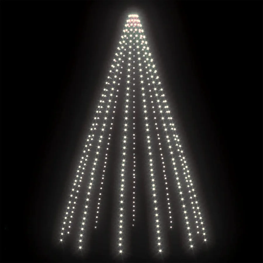 Guirlande lumineuse avec 500 LED Blanc froid 500 cm Int/Ext - 3