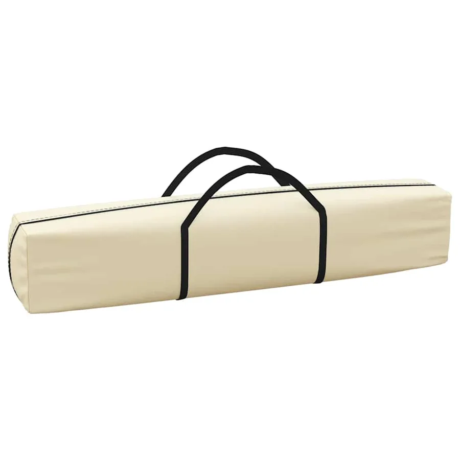Tente de réception pliable avec parois Crème 3x6 m - 8