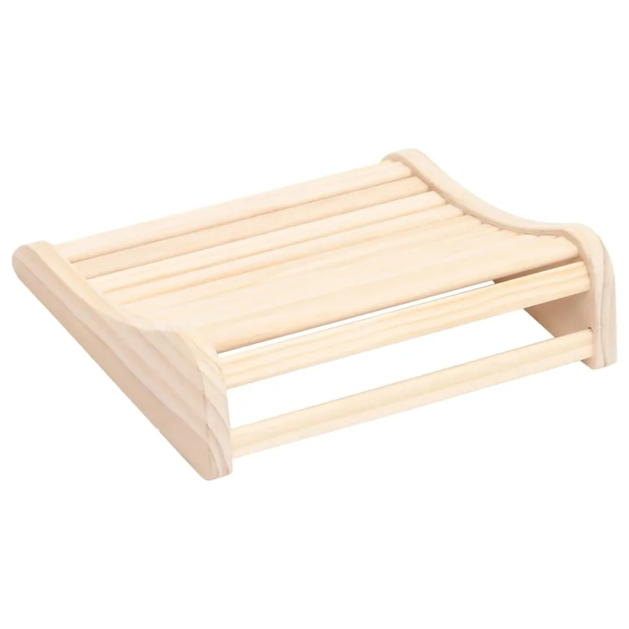 Appui-tête de sauna Bois massif de pin - 4