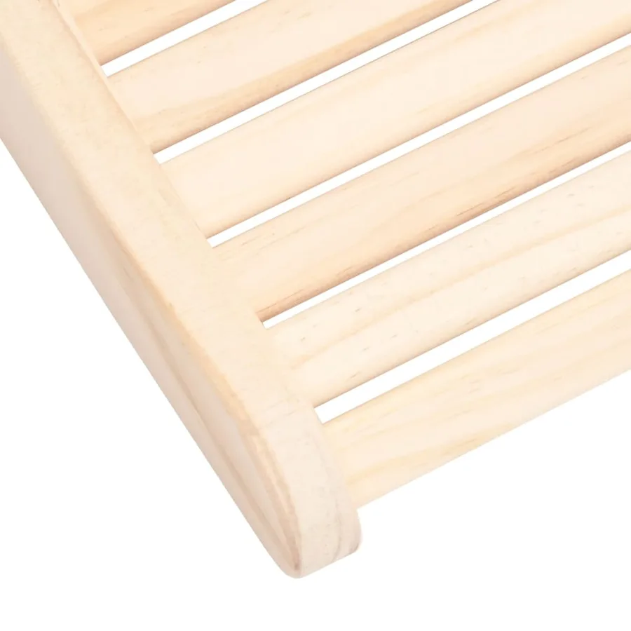 Appui-tête de sauna Bois massif de pin - 5