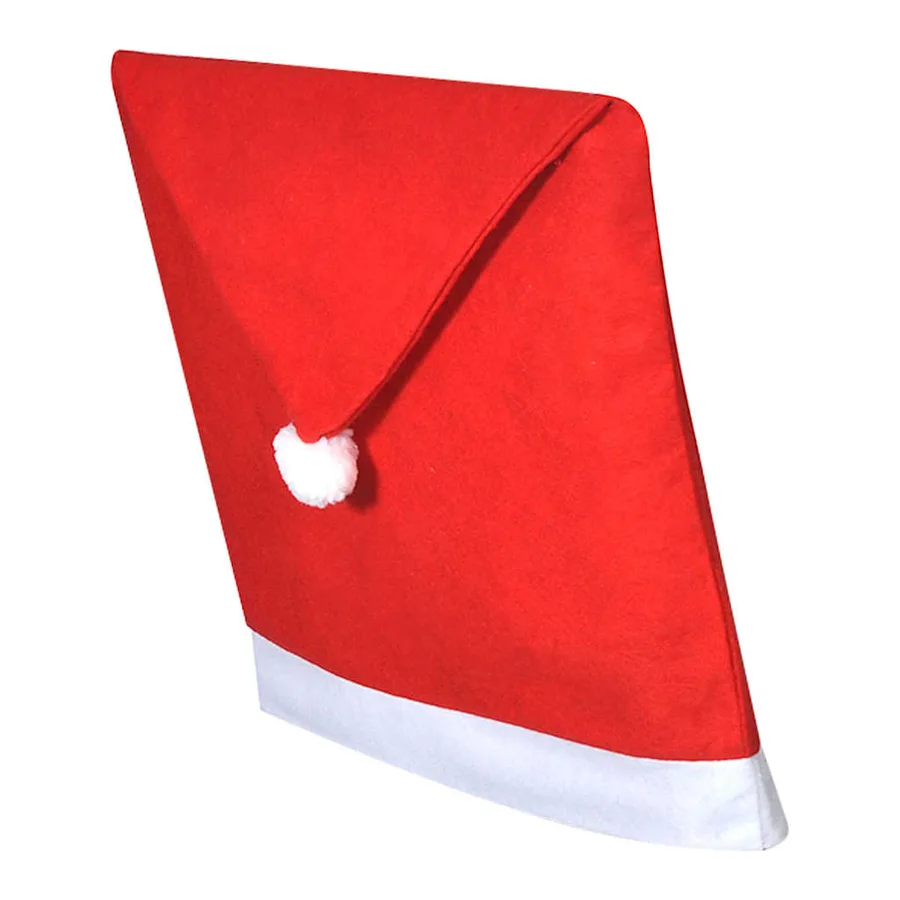 Housses de dossier de chaise 6 pcs Bonnet de Père Noël - 3
