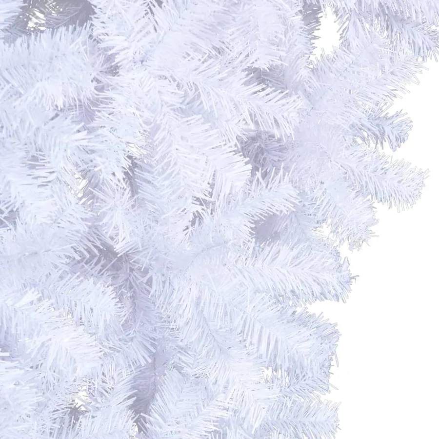 Sapin de Noël artificiel renversé avec support Blanc 240 cm - 3