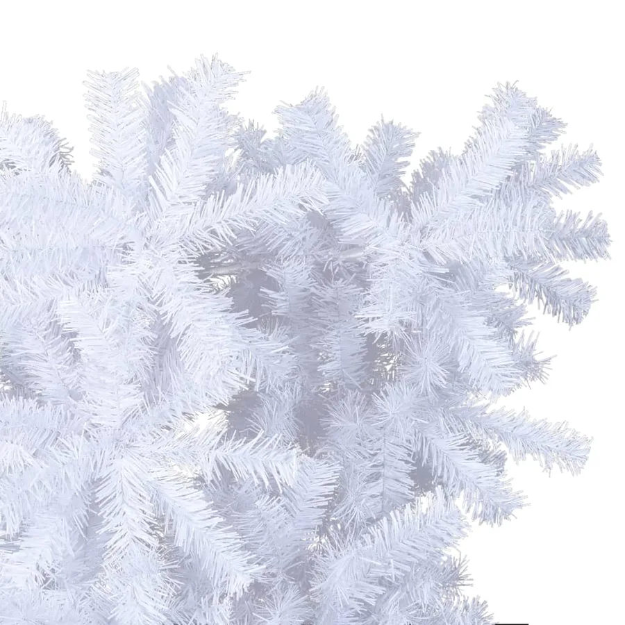 Sapin de Noël artificiel renversé avec support Blanc 240 cm - 4