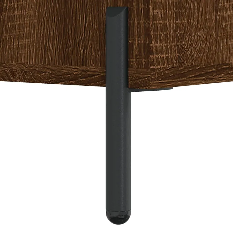 Tables de chevet 2 pcs chêne marron 40x35x47,5 cm - 11