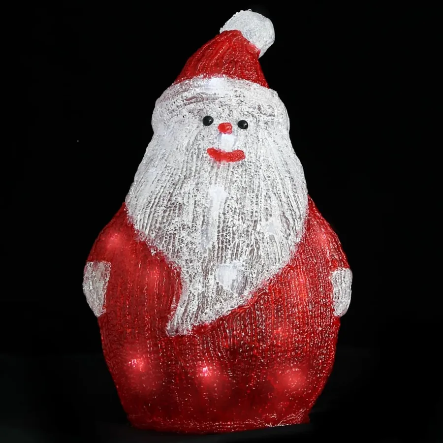 Silhouette de Père Noël LED Acrylique Intérieur/extérieur 28 cm - 3