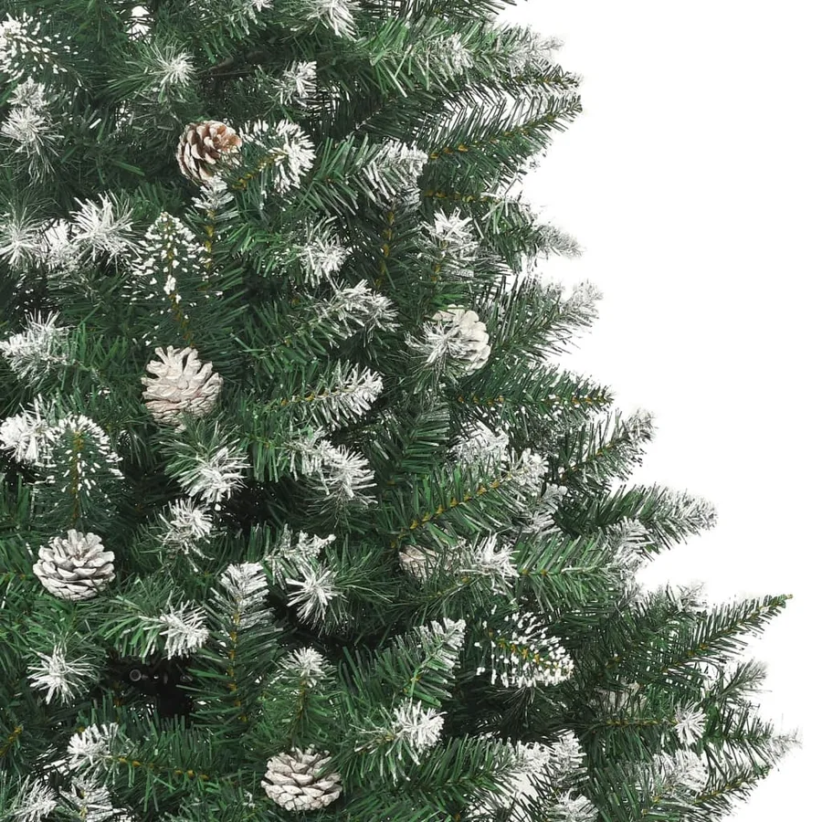 Sapin de Noël artificiel avec support 210 cm PVC - 5