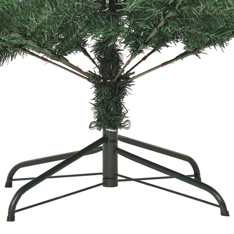 Sapin de Noël artificiel avec support 210 cm PVC - 7