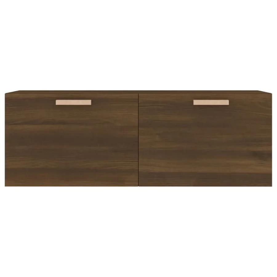 Armoire murale Chêne marron 100x36,5x35 cm Bois d'ingénierie - 5