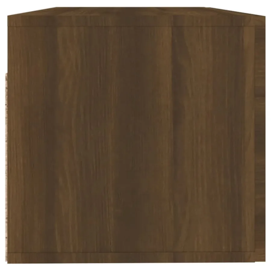 Armoire murale Chêne marron 100x36,5x35 cm Bois d'ingénierie - 6