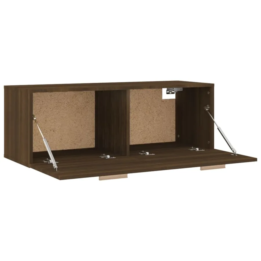 Armoire murale Chêne marron 100x36,5x35 cm Bois d'ingénierie - 7