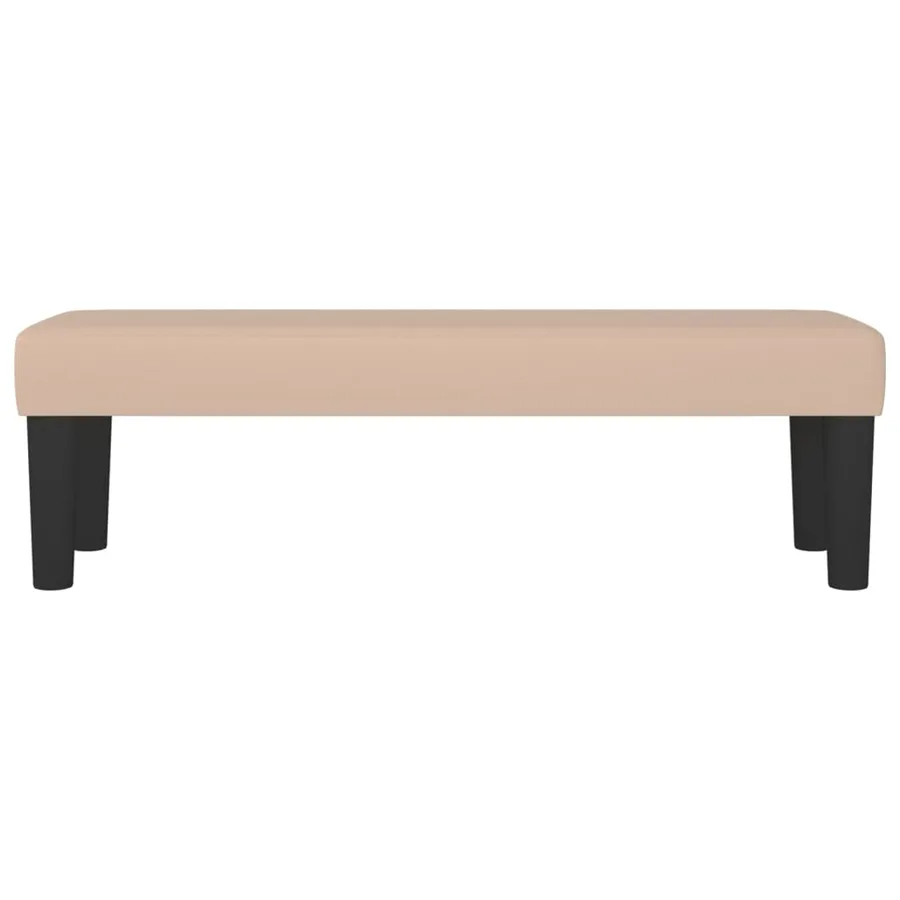 Banc Cappuccino 100x30x30 cm Similicuir - 3