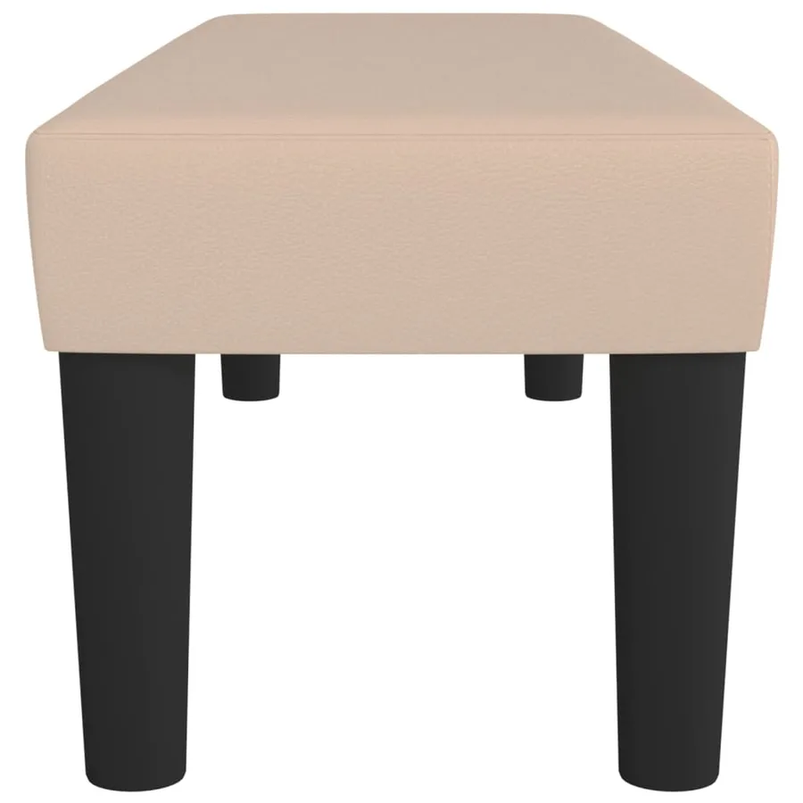 Banc Cappuccino 100x30x30 cm Similicuir - 4