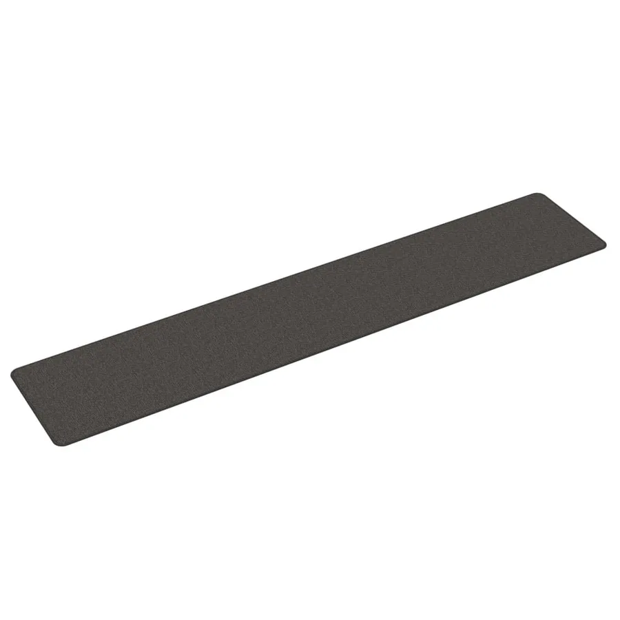 Tapis de couloir aspect sisal anthracite 50x250 cm - 2