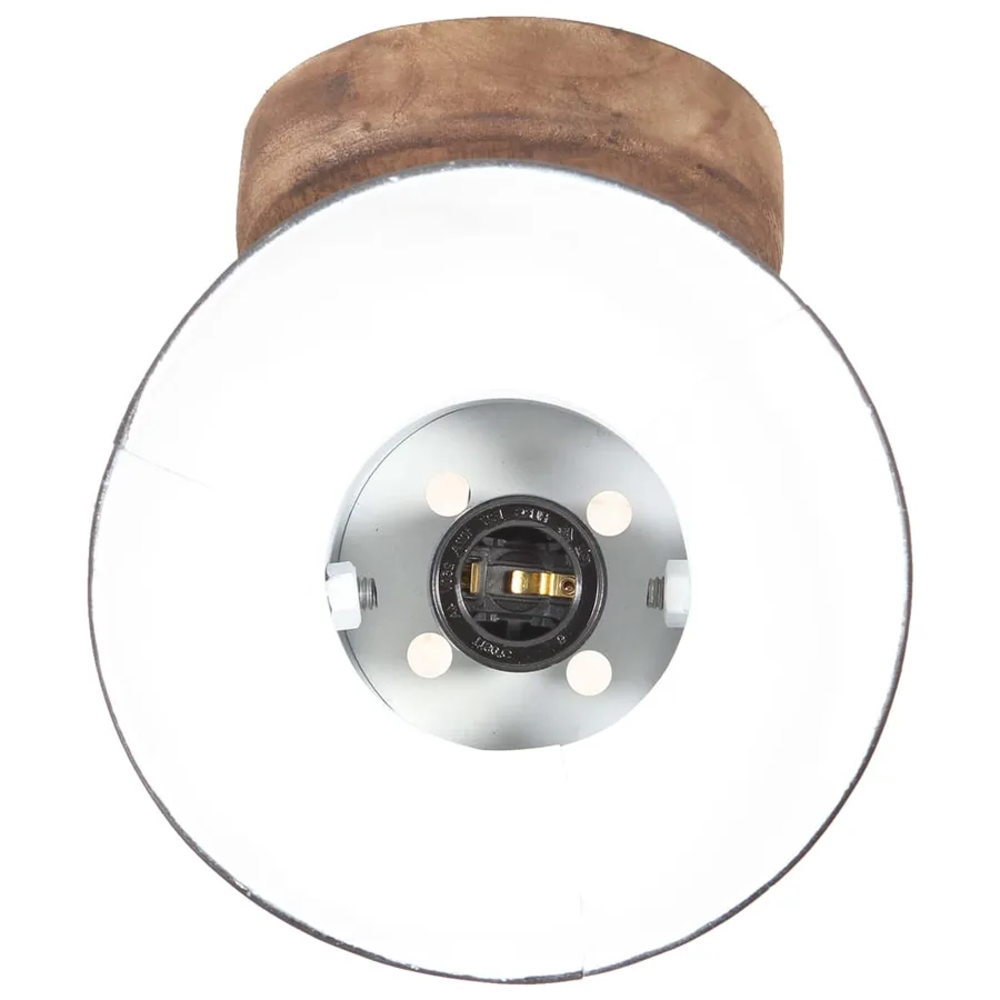 Lampe murale industrielle/de plafond 2 pcs Noir 20x25 cm E27 - 6