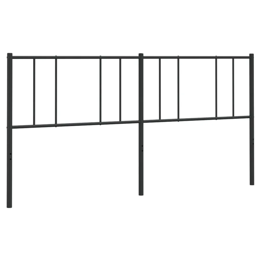 Tête de lit de remplacement métal noir 200 cm - 2