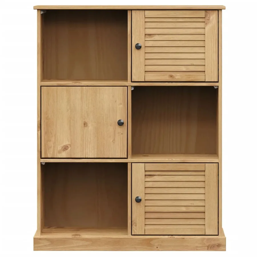 Bibliothèque VIGO 90x35x114,5 cm bois massif de pin - 4