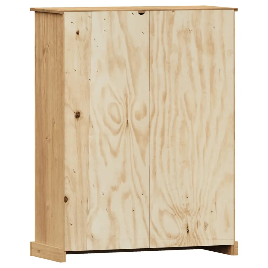 Bibliothèque VIGO 90x35x114,5 cm bois massif de pin - 7