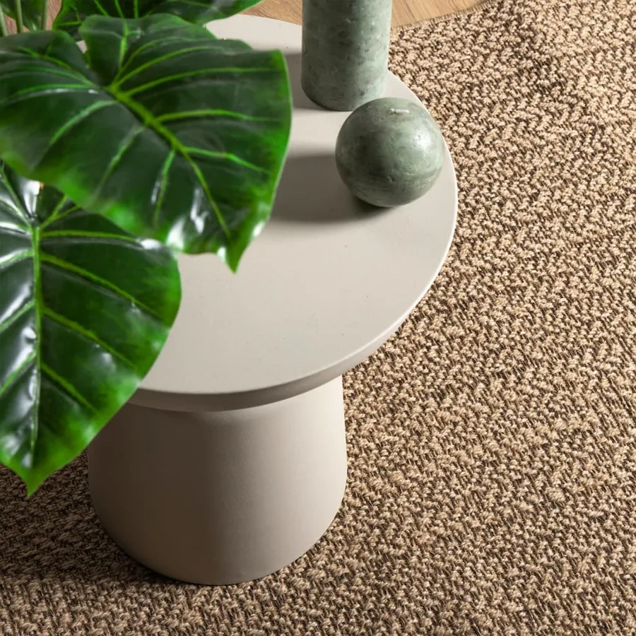 Tapis 140x200 cm aspect jute intérieur et extérieur - 2