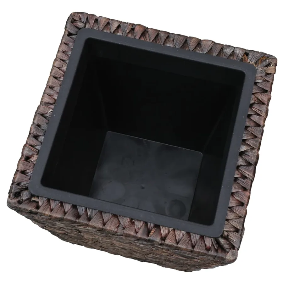 Lits surélevés 3 pcs Jacinthe d'eau Marron - 6