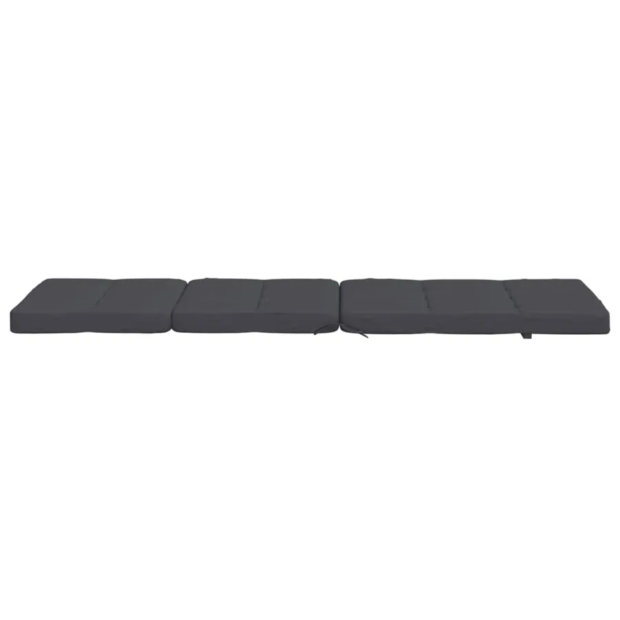 Coussins de chaise longue lot de 2 anthracite tissu oxford - 8