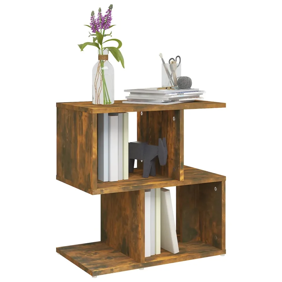Tables de chevet 2pcs Chêne fumé 50x30x51,5cm Bois d'ingénierie - 7