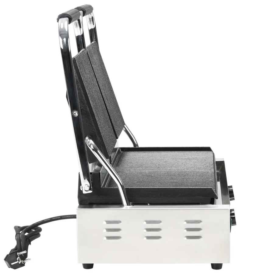 Gril de panini à double rainure 3600 W 57x30,5x20 cm - 7