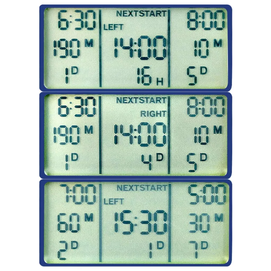 Minuterie numérique automatique d'arrosage avec sortie double - 7