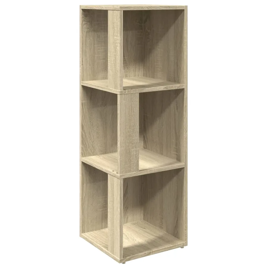Armoire d'angle Chêne sonoma 33x33x100 cm Bois d'ingénierie - 2