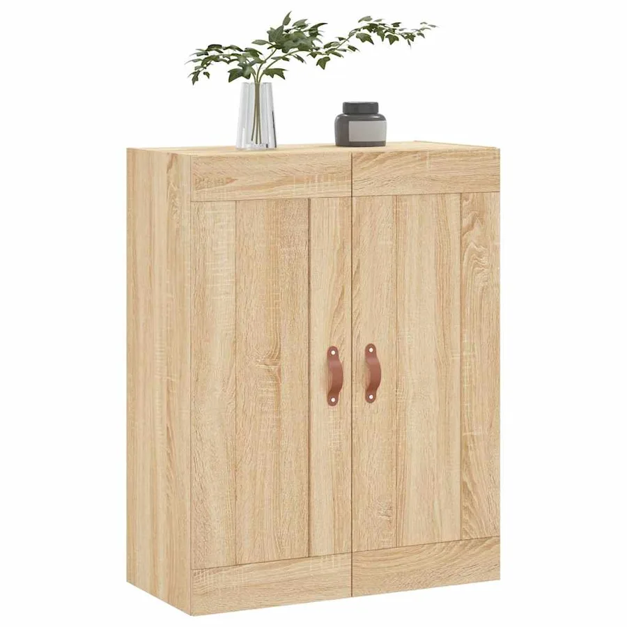 Armoire murale chêne sonoma 69,5x34x90 cm bois d'ingénierie - 4