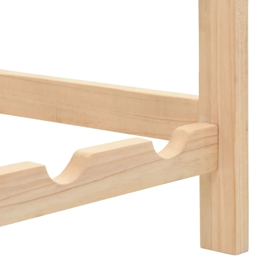 Casier à bouteilles Bois de cèdre 57,5 x 28 x 102 cm - 6