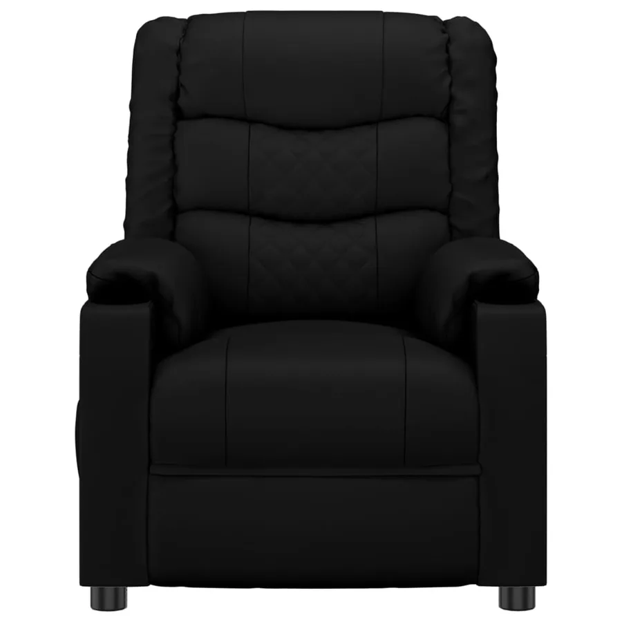 Fauteuil inclinable Noir Similicuir - 3