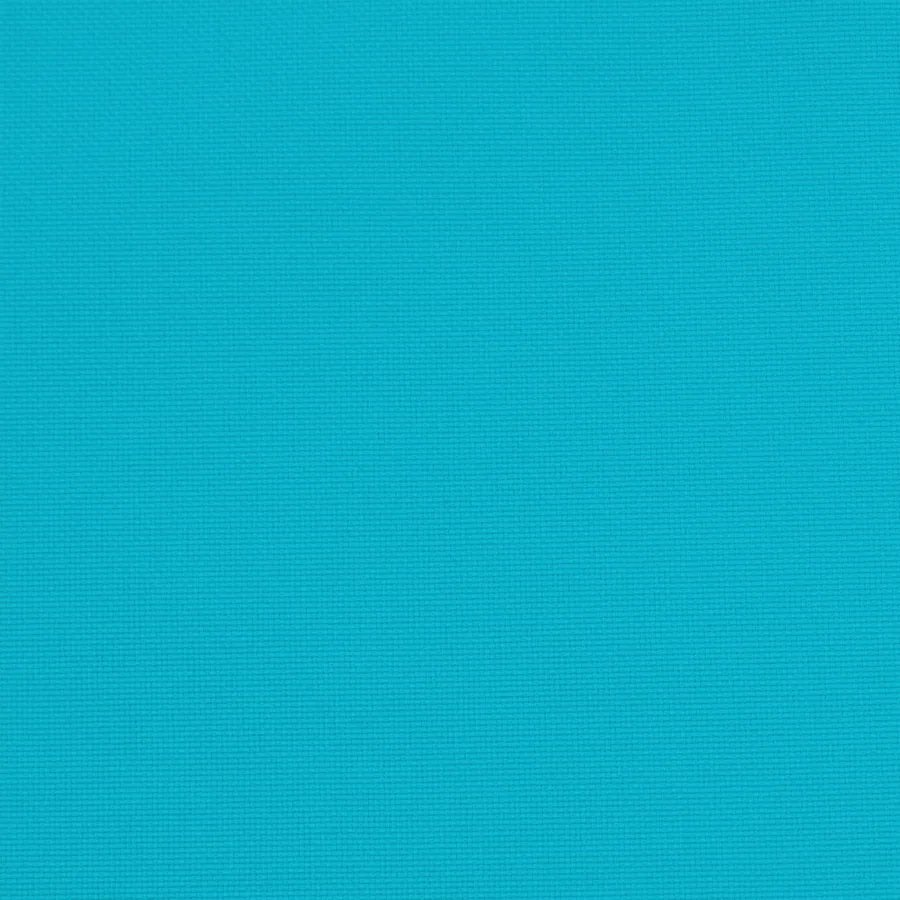 Coussins de chaise de jardin lot de 2 turquoise 40x40x4cm tissu - 8