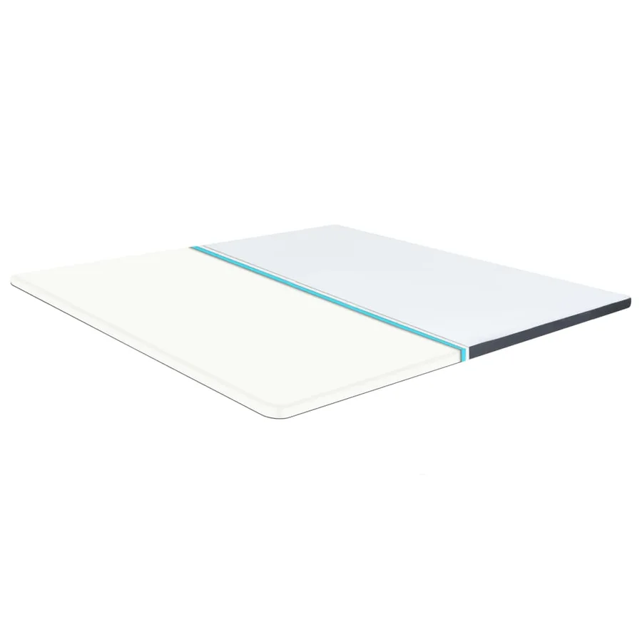 Surmatelas de sommier tapissier 200x200x5 cm mi-doux - 3
