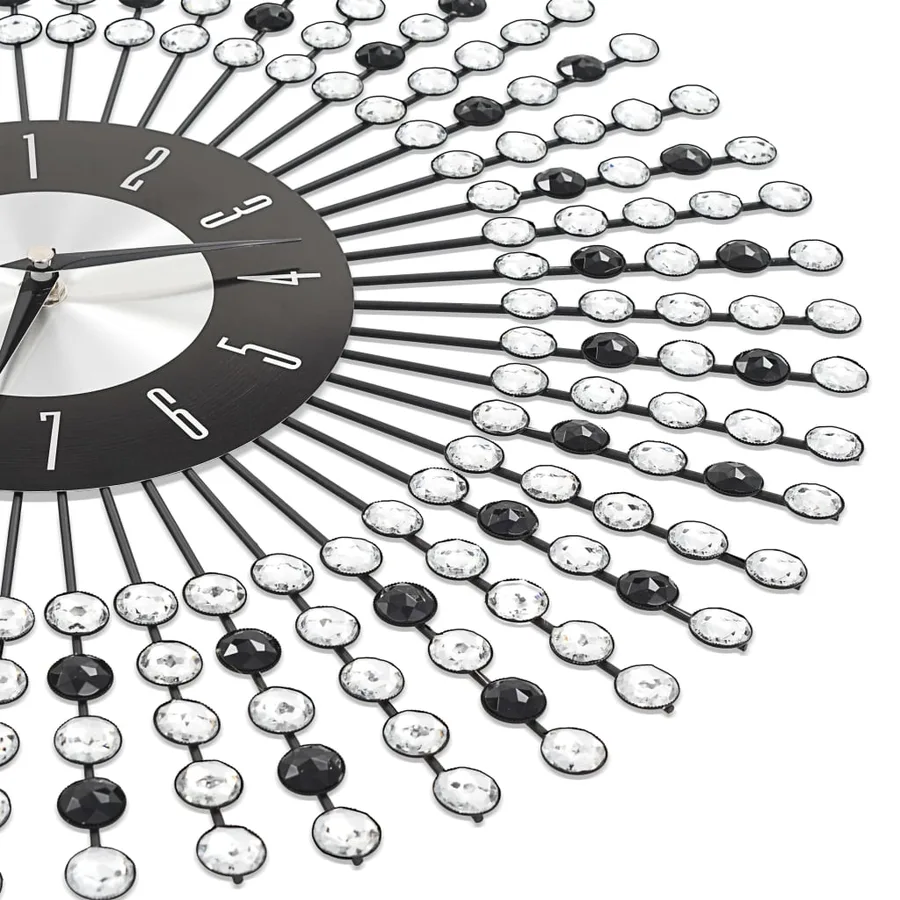 Horloge murale Métal 43 cm Noir - 5