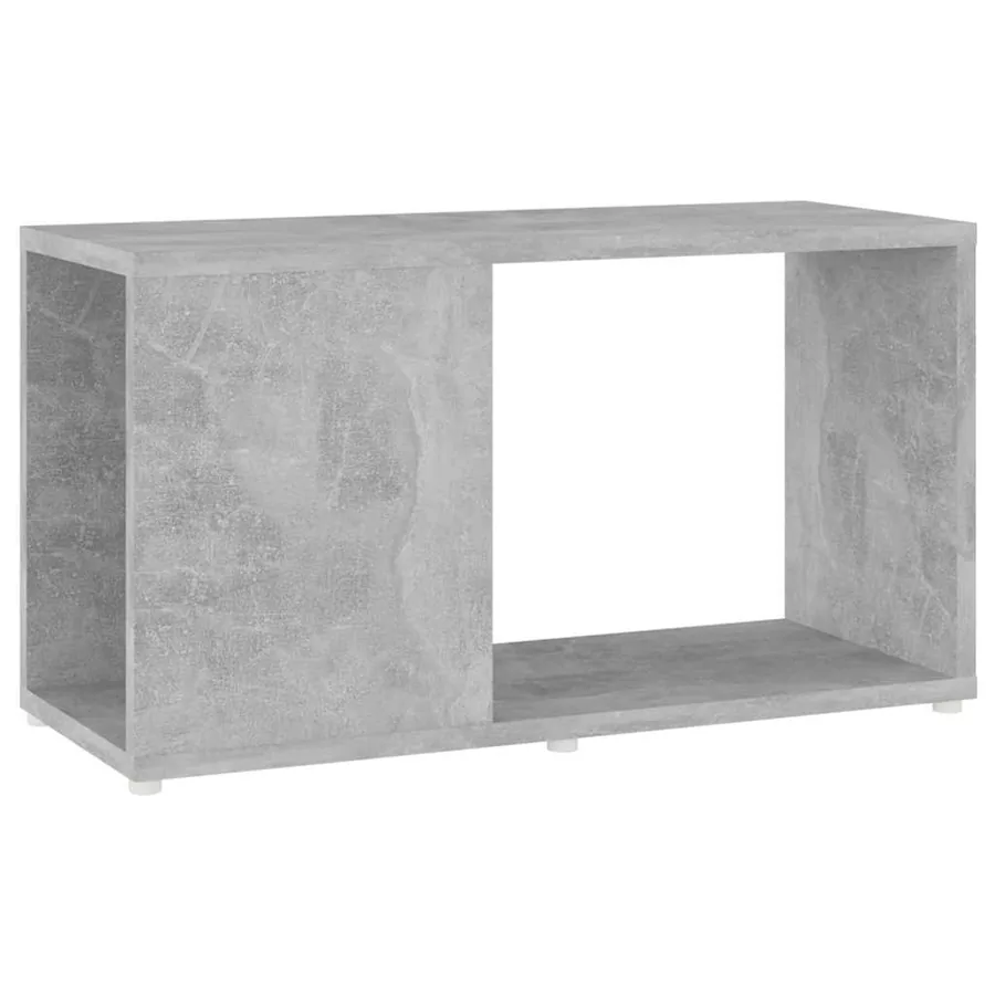 Meuble TV Gris béton 60x24x32 cm Bois d'ingénierie