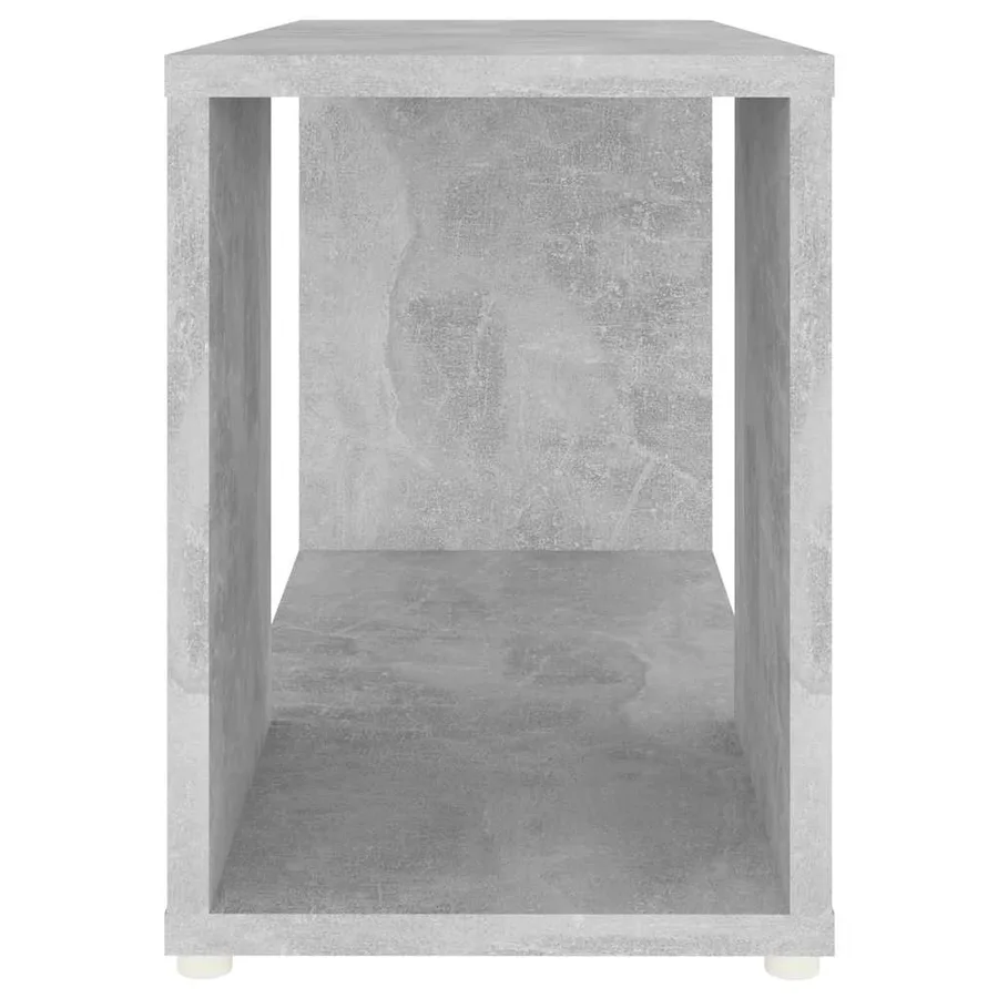 Meuble TV Gris béton 60x24x32 cm Bois d'ingénierie - 5