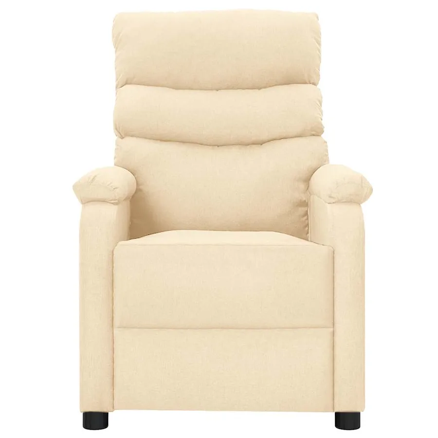 Fauteuil de massage Crème Tissu - 2