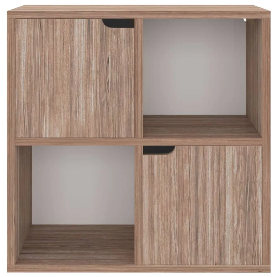 Bibliothèque Chêne Sonoma gris 60x27,5x59,5cm Bois d’ingénierie - 6