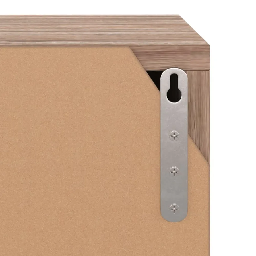 Bibliothèque Chêne Sonoma gris 60x27,5x59,5cm Bois d’ingénierie - 8