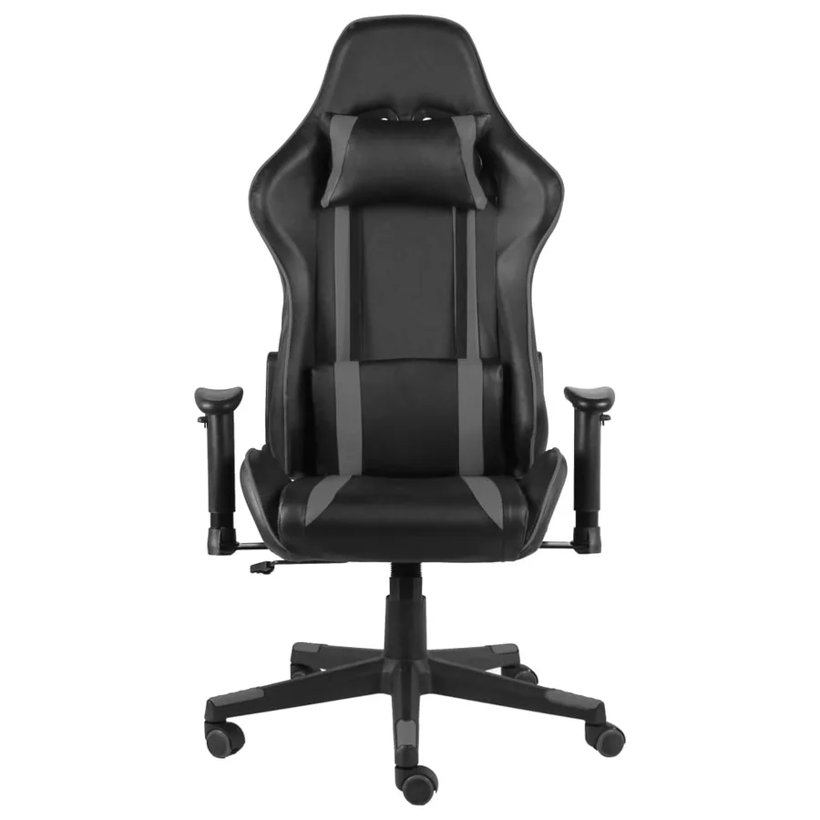 Chaise de jeu pivotante Gris PVC - 2