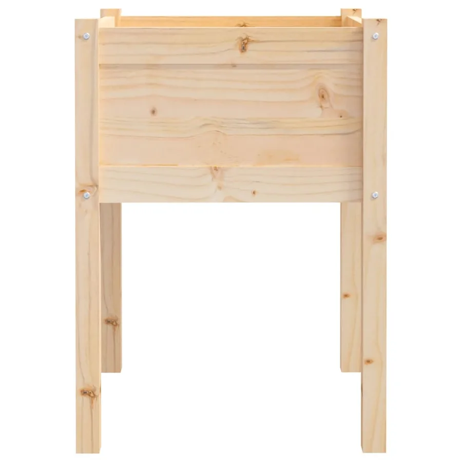 Jardinières d'extérieur 2 pcs 50x50x70 cm bois de pin massif - 5
