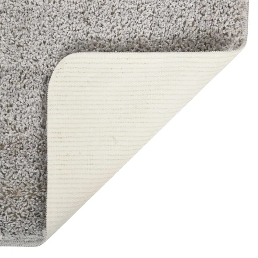 Tapis shaggy antidérapant Gris clair 120x170 cm - 3