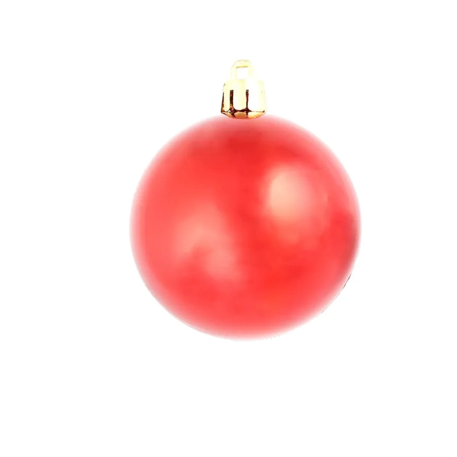 Ensemble de boules de Noël 100 pcs 3/4/6 cm Rouge - 7