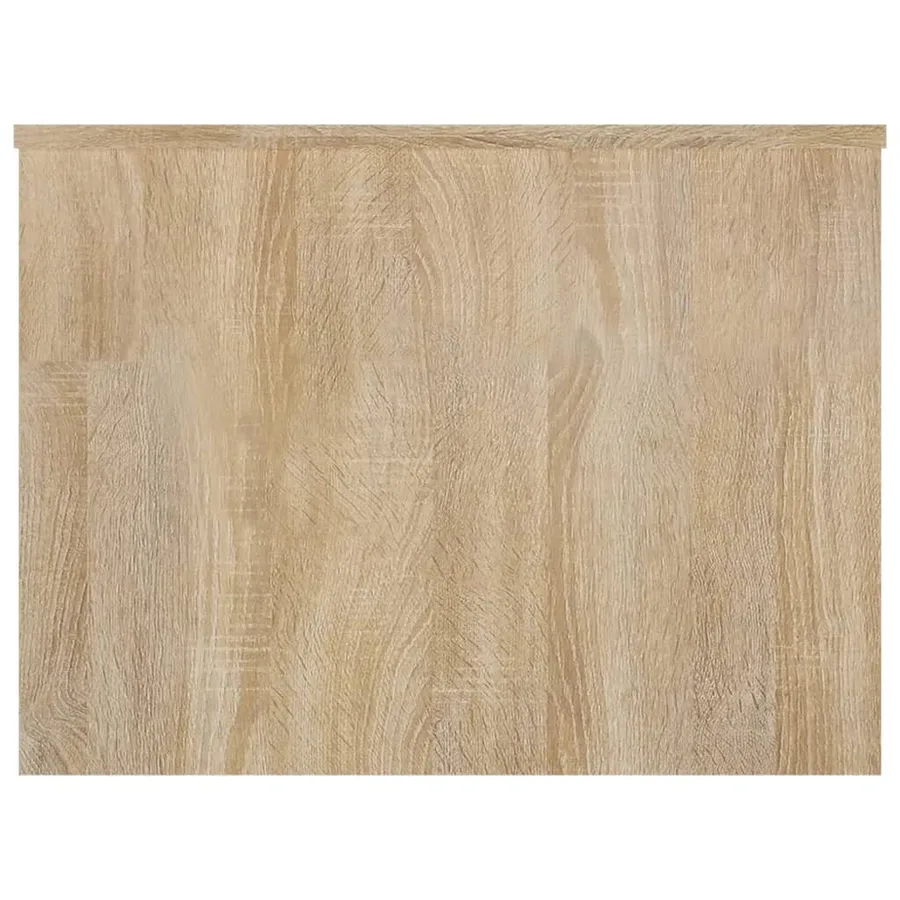 Table basse chêne sonoma 80x55,5x41,5 cm bois d'ingénierie - 5