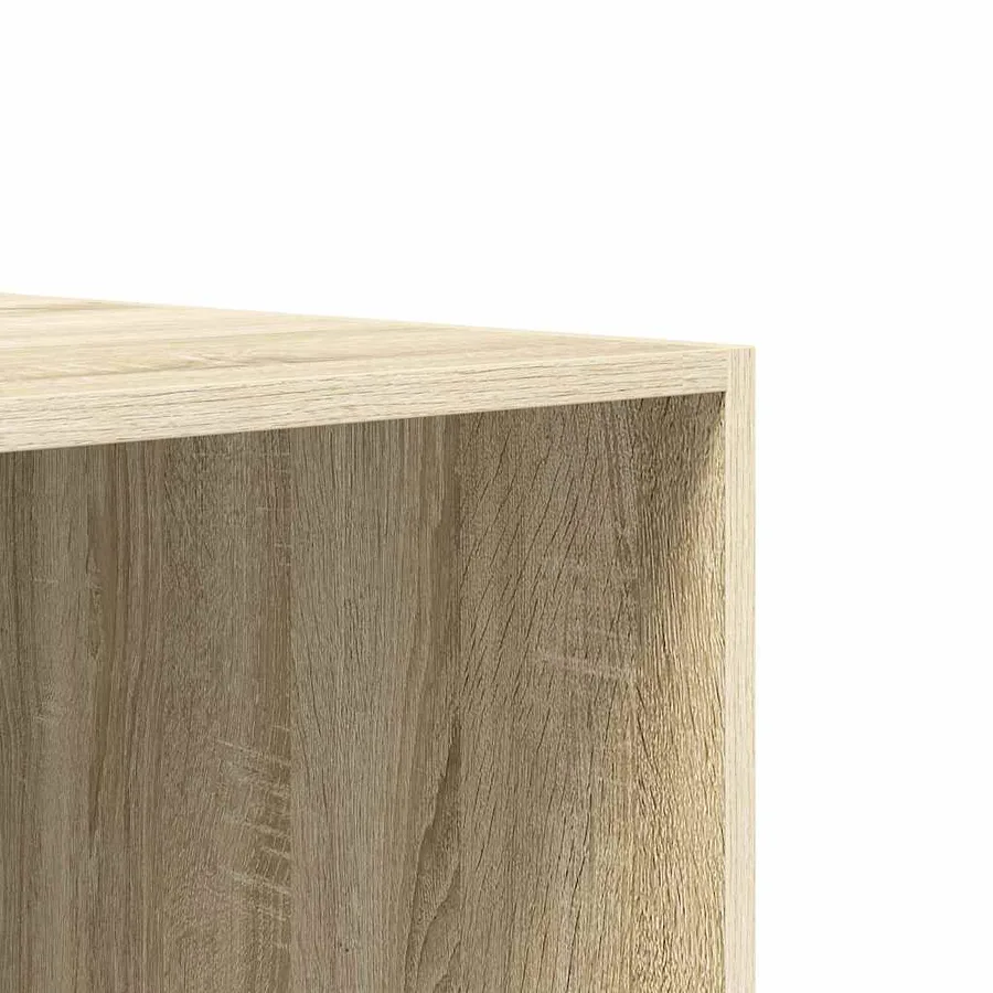 Garde-robe avec tiroirs Chêne sonoma Bois d'ingénierie - 7