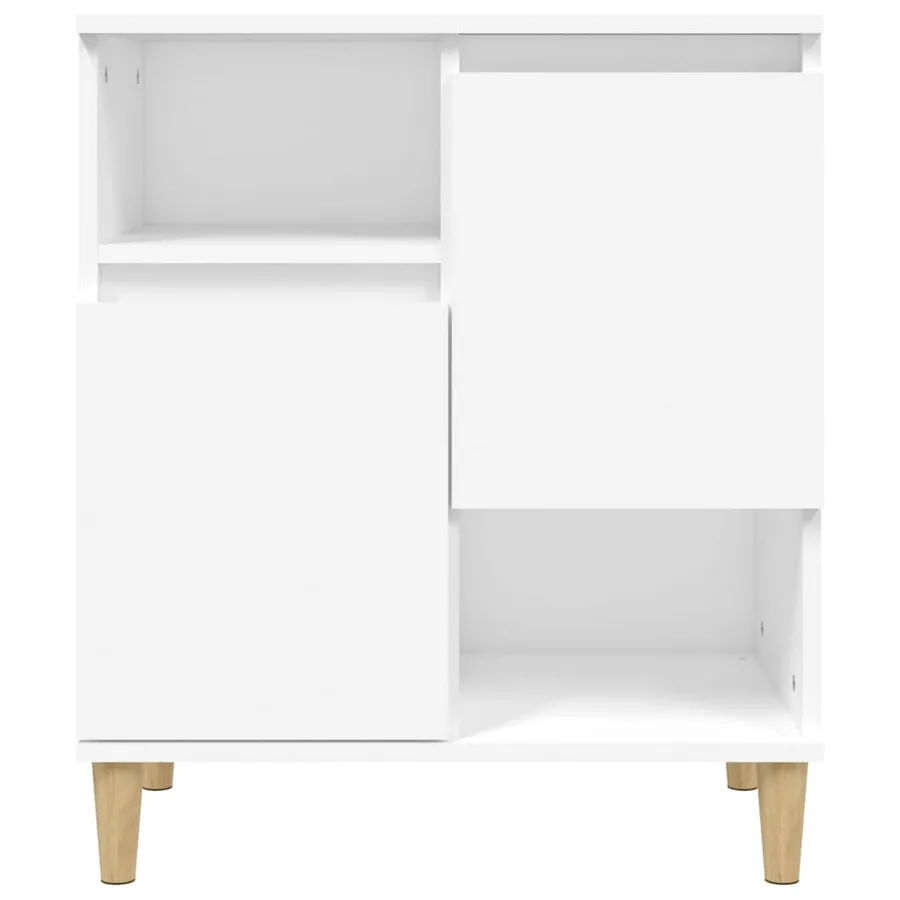 Buffets 3 pcs blanc 60x35x70 cm bois d'ingénierie - 6