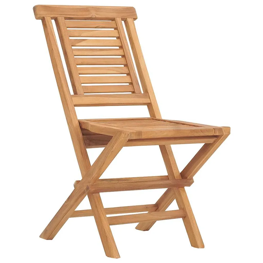 Ensemble à manger de jardin 5 pcs Bois de teck massif - 4