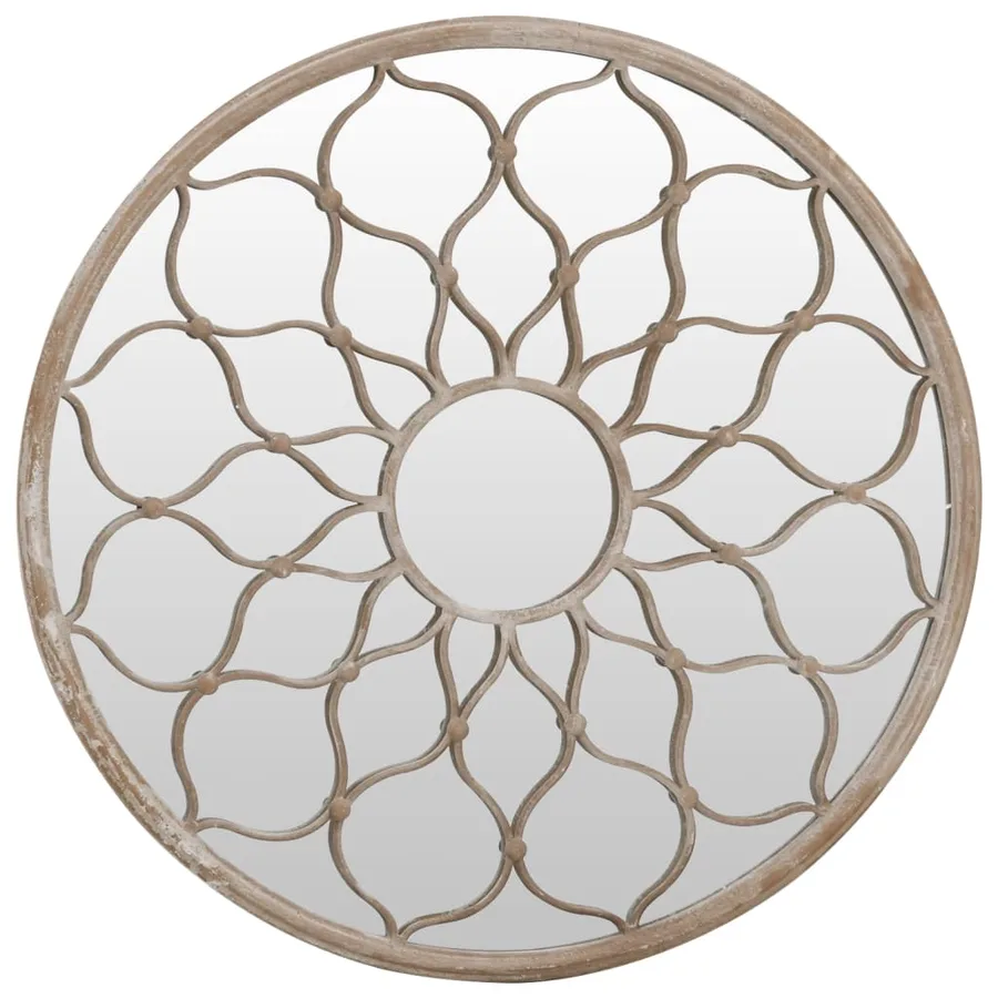 Miroir de jardin Sable 40x3 cm Fer Rond utilisation extérieure - 2